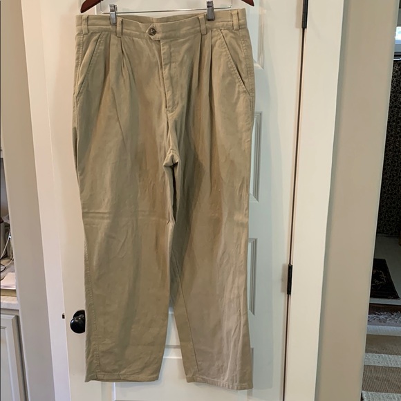 Patagonia Tan Chinos Cotton Blend. Vintage